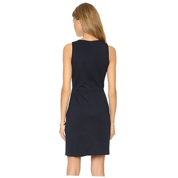 Theory Jinxil K Suede Combo Dress - Picture 2 of 8